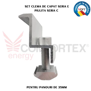 SET CLEMA CAPAT SERIA E, FIXARE PANOURI DE 35MM (N8C)