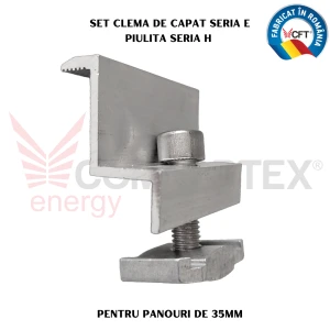 SET CLEMA CAPAT SERIA E, FIXARE PANOURI DE 35MM (N8H)