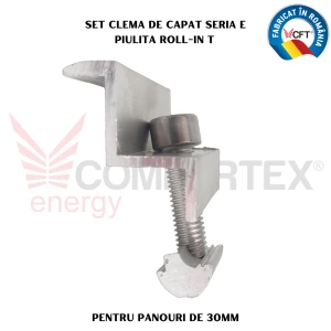 SET CLEMA CAPAT SERIA E, FIXARE PANOURI DE 30MM (N8R)