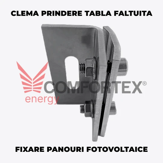 CLEMA FIXARE FOTOVOLTAICE PRINDERE PE TABLA FALTUITA
