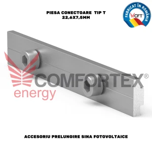 ACCESORIU PRELUNGIRE SINA FOTOVOLTAICE, TIP T 22,6X7,5MM