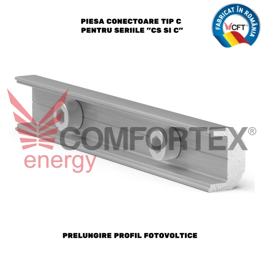 PRELUNGIRE PROFIL FOTOVOLTICE, TIP C PENTRU SERIILE "CS SI C"