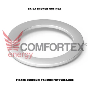SAIBA GROWER M10 INOX, FIXARE SURUBURI PANOURI SOLARE