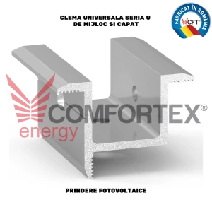 CLEMA UNIVERSALA PRINDERE FOTOVOLTAICE SERIA U, MIJLOC SI CAPAT