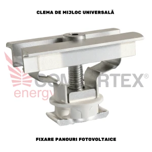 CLEMA DE MIJLOC UNIVERSALĂ SERIA K, PANOURI FOTOVOLTAICE
