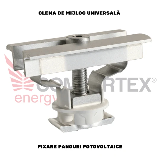 CLEMA DE MIJLOC UNIVERSALĂ SERIA K, PANOURI FOTOVOLTAICE