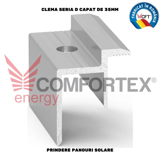 CLEMA PRINDERE PANOURI SOLARE SERIA D, CAPAT DE 35MM