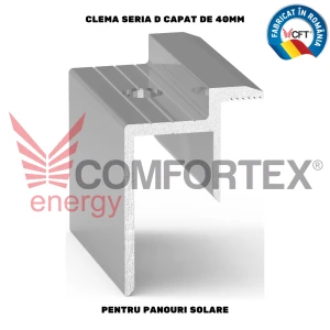 CLEMA PANOURI SOLARE SERIA D, CAPAT DE 40MM
