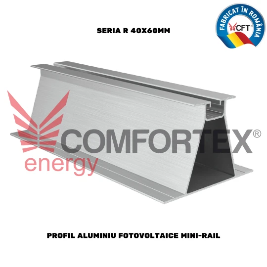 PROFIL MINI RAIL, SERIA R 40X60MM