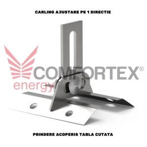 CARLIG PRINDERE ACOPERIS TABLA CUTATA, AJUSTARE PE 1 DIRECTIE