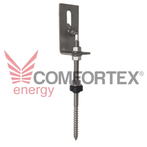 KIT COMPLET ADAPTOR L INOX+SURUB HANGER-BOLT, PANOURI SOLARE