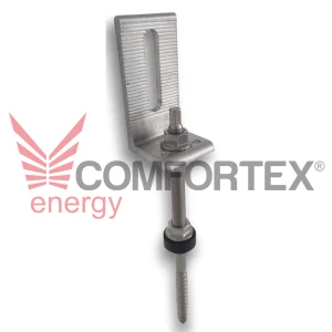 KIT SURUB TIP ANCORA M10 + SUPORT L ALUMINIU, FIX. FOTOVOLTAICE